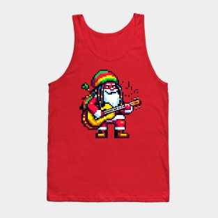 Reggae Rhythms with Santa - Christmas Beat Tank Top